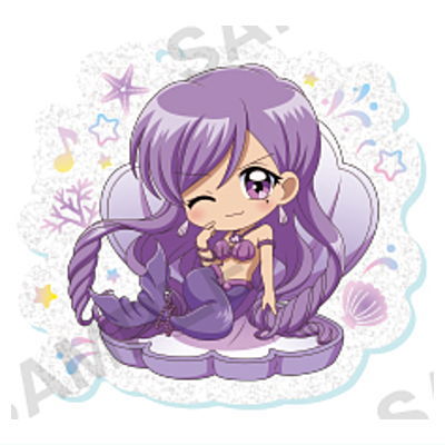 Mermaid Melody Pichi Pichi Pitch Kirarin acrylic strap [3.Caren]
