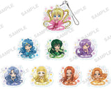 Mermaid Melody Pichi Pichi Pitch Kirarin acrylic strap [All 8 type set(Full Complete)]