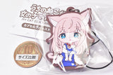 My cat is a Kawaii Girl capsule rubber strap [3.Apron ver.]