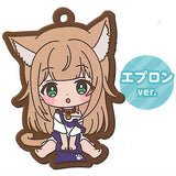 My cat is a Kawaii Girl capsule rubber strap [3.Apron ver.]