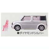 1/64PLUS Nissan Cube [5.Diamond silver]