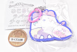 Sumikkogurashi Mejirushi Rubber Charm [1.Shirokuma & Furoshiki]