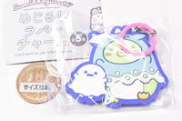 Sumikkogurashi Mejirushi Rubber Charm [2.Penguin? & Tapioca]