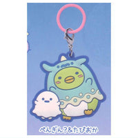 Sumikkogurashi Mejirushi Rubber Charm [2.Penguin? & Tapioca]