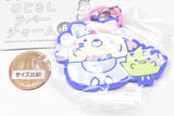 Sumikkogurashi Mejirushi Rubber Charm [4.Neko & Zassou]