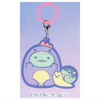 Sumikkogurashi Mejirushi Rubber Charm [5.Tokage & Nisetsumuri]