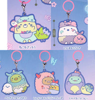 Sumikkogurashi Mejirushi Rubber Charm [All 5 type set(Full Complete)]