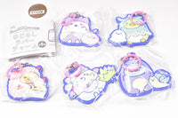 Sumikkogurashi Mejirushi Rubber Charm [All 5 type set(Full Complete)]