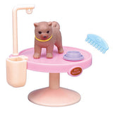 Pet Salon Dry & Hair Set [4.Cutting table and shibaiInu (sesame)]