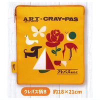 Sakura Crepas Real Pouch [4.Crepas pattern B]