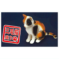 MONO Young Animal Series Tenori Japanese Cat [4.Mikeneko sitting]