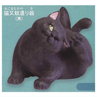 Art Unib Technicolour Cretaceous cat figure mascot [3.Nekomata kayariki (black)]