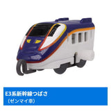 Capsule Plarail Shinkansen that crosses over time [4.E3 Series Shinkansen Tsubasa (Mainspring car)]