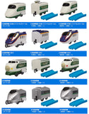 Capsule Plarail Shinkansen that crosses over time [All 12 type set(Full Complete)]