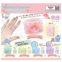 Sanrio Characters bandage ring [All 5 type set(Full Complete)]