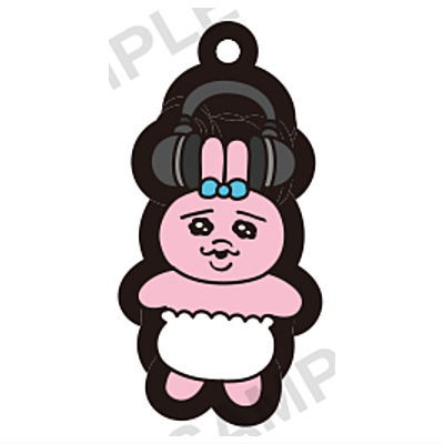 Opanchu usagi Capsule rubber strap vol.2 [3.Headphone]