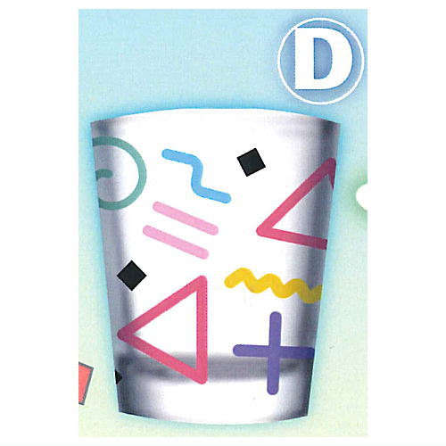 80s Retro Mini glass [4.D]