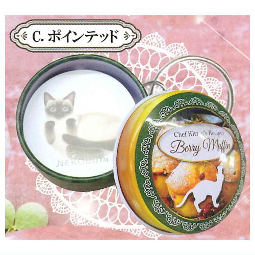 Nekobu sticky notes in a can with a cat curled up [3.Pointed]