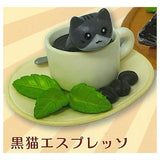 Koneko Coffee Mini Mascot [4.Black cat espresso]