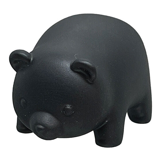 atsumete moji moji bear [1.Black bear set]