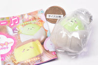 Art Univ. Techni Colour Mochipan Fuwafuwa Flocky Ball Chain Mascot [4.Pistachio-chan]