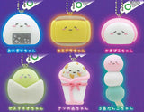 Art Univ. Techni Colour Mochipan Fuwafuwa Flocky Ball Chain Mascot [All 6 type set(Full Complete)]