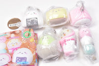 Art Univ. Techni Colour Mochipan Fuwafuwa Flocky Ball Chain Mascot [All 6 type set(Full Complete)]