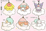 Sanrio Characters Relax! Mejirushi Rubber Charm [All 6 type set(Full Complete)]