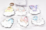 Sanrio Characters Relax! Mejirushi Rubber Charm [All 6 type set(Full Complete)]