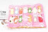 Fumofumosan Fukafuka Pouch [2.Pink & Orange]