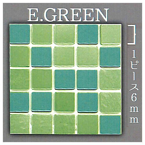 2COLOR Mini Tile [5.GREEN]