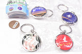 JR head mark alloy key chain [All 4 type set(Full Complete)]