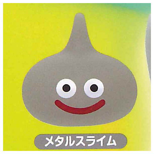 Dragon Quest Glow in the Dark! Luminous Puni Puni Slime Healing Healslime Appears! Hen [3.Metal slime]