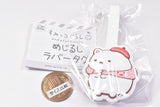 Sumikkogurashi Mejirushi Rubber Tag [1.Shirokuma]