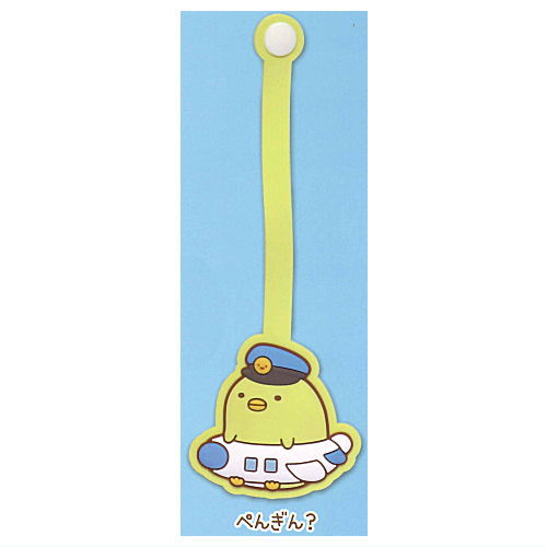 Sumikkogurashi Mejirushi Rubber Tag [2.Penguin?]