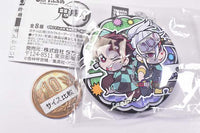 Pita! Deforme Anime Kimetsu no Yaiba Icchidanketsu Can Badge [5.Tanjiro & Tengen]