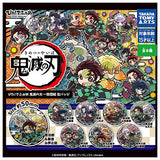 Pita! Deforme Anime Kimetsu no Yaiba Icchidanketsu Can Badge [All 8 type set(Full Complete)]