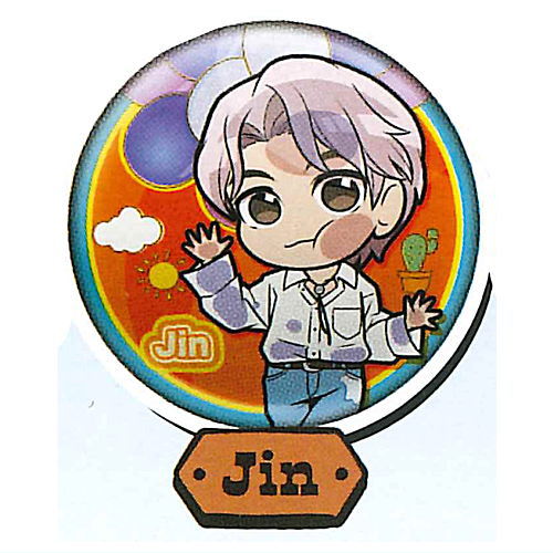 Pita! Deforme TinyTAN Permission to Dance Can Badge [2.Jin]