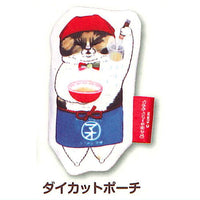 Yo nimo Fushigina Nekosekai Neko no Ramenyasan Picture Book Pouch Collection [5.Die cut pouch]