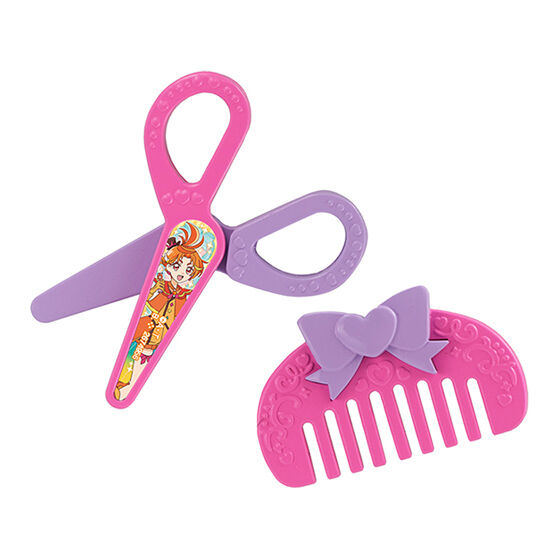 Hirogaru Sky! Precure Cosmetics & Hair Makeup Set [3.Scissors & comb]