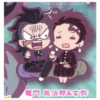 Kimetsu no Yaiba Charabanchoukou Rubber mascot Part.11 [5.Tanjiro Kamado & Genya]