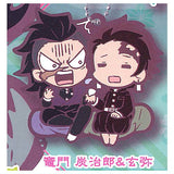 Kimetsu no Yaiba Charabanchoukou Rubber mascot Part.11 [5.Tanjiro Kamado & Genya]