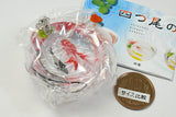 Four-tailed goldfish small bowl [1.Red Black]