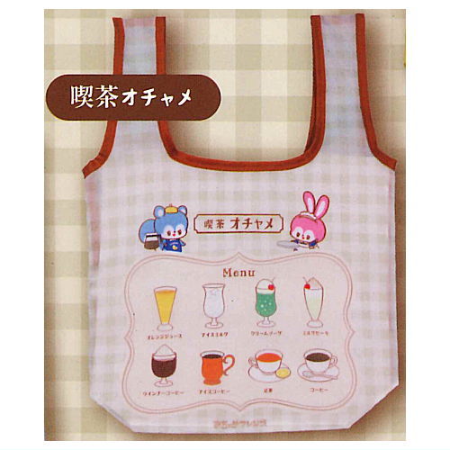 Ochame Friends Ochame Nakama Eco Bag [3.Cafe Ochame]