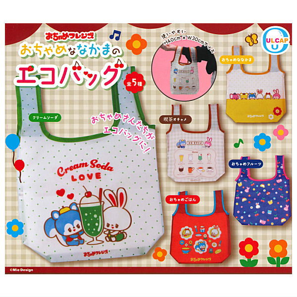 Ochame Friends Ochame Nakama Eco Bag [All 5 type set(Full Complete)]