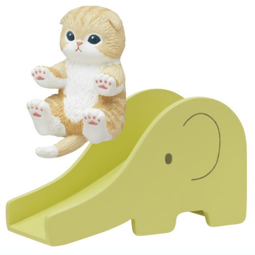 mofusand slide cat [3.Cream (yellow slide)]