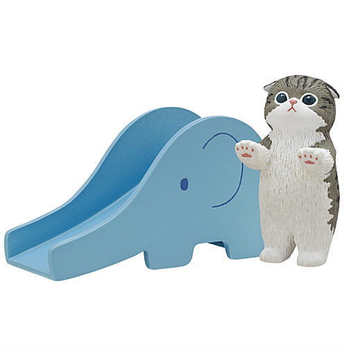 mofusand slide cat [4.Sabashiro (blue slide)]