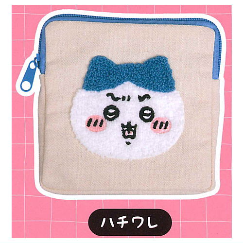 Chiikawa Mokomoko Pouch [2.Hachiware]