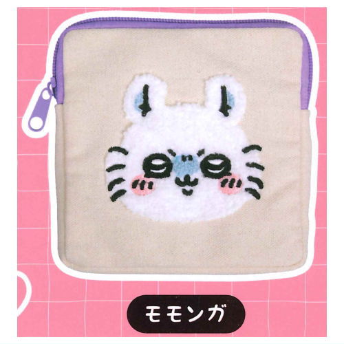 Chiikawa Mokomoko Pouch [4.Momonga]