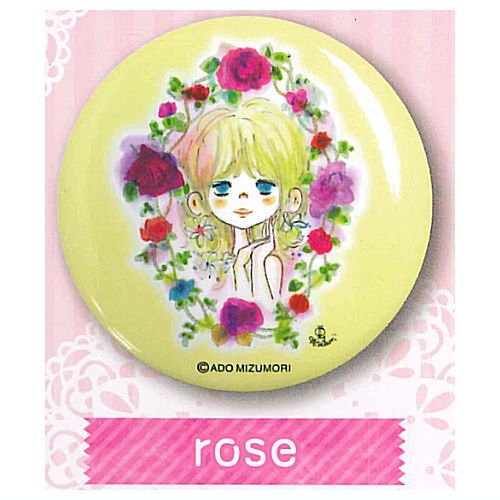 Ado Mizumori compact mirror [3.rose]